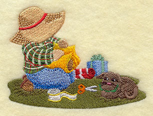 Fisherman Fred Wraps a Gift