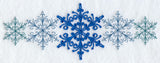 Snowflake Symmetry Border