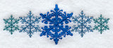 Snowflake Symmetry Border