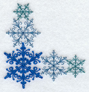 Snowflake Symmetry Corner