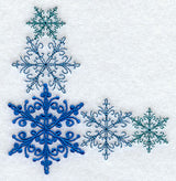 Snowflake Symmetry Corner