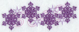 Snowflakes and Stars Border