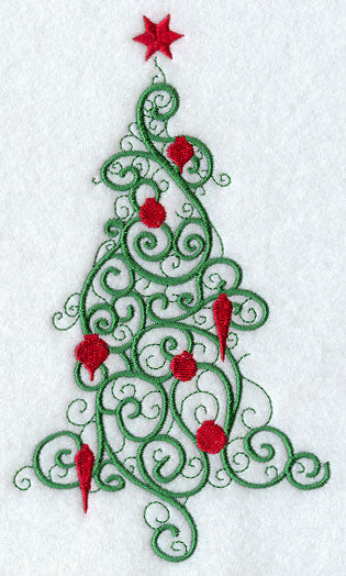 Christmas Curls Tree