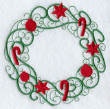 Christmas Curls Wreath