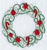 Christmas Curls Wreath