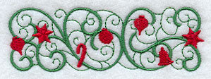 Christmas Curls Border