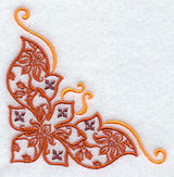 Damask Christmas Corner