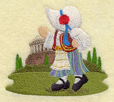 Sunbonnet Sue in Greece