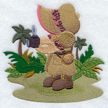 Sunbonnet Sue on Safari