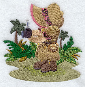 Sunbonnet Sue on Safari