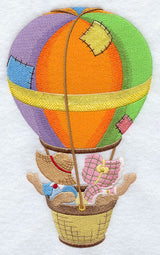 Up, Up, and Away with Sunbonnet Sue and Fisherman Fred