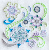 Vintage Jacobean Snowflake 3