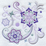 Vintage Jacobean Snowflake 4