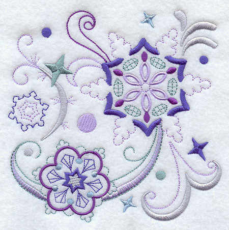 Vintage Jacobean Snowflake 4
