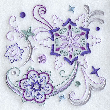 Vintage Jacobean Snowflake 4