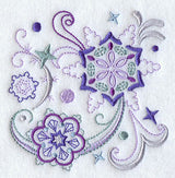 Vintage Jacobean Snowflake 4