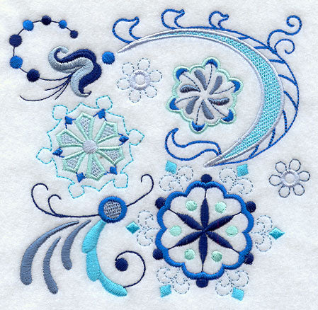 Vintage Jacobean Snowflake 5