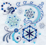 Vintage Jacobean Snowflake 5