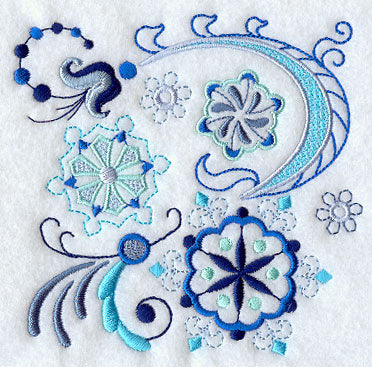 Vintage Jacobean Snowflake 5