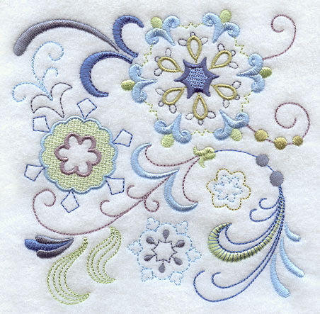 Vintage Jacobean Snowflake 6