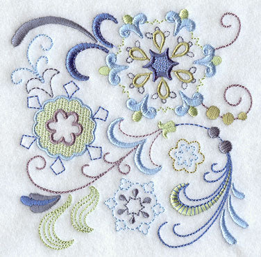 Vintage Jacobean Snowflake 6