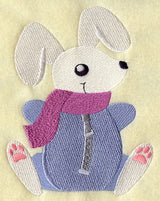 Bunny in Snowsuit