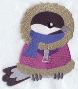 Chickadee in Parka