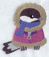 Chickadee in Parka