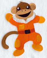 Monkey in Snowsuit