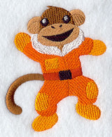 Monkey in Snowsuit