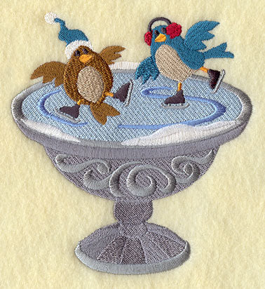 Ice Skating Is For the Birds