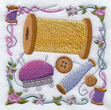 Thread and Needle Collage