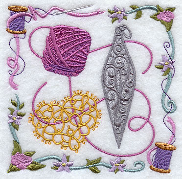 Tatting and Shuttle Collage