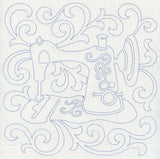 Sewing Machine Quilting Square (Single Run)