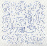 Sewing Machine Quilting Square (Single Run)