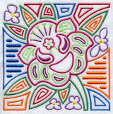 Mola Holy Ghost Orchid Square