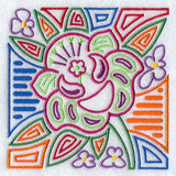 Mola Holy Ghost Orchid Square