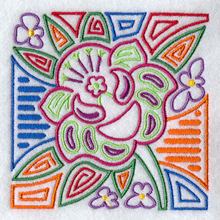 Mola Holy Ghost Orchid Square