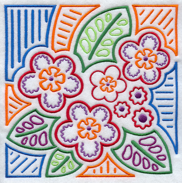 Mola Panama Rose Square