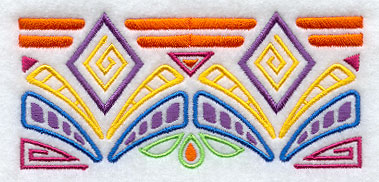 Mola Geometric Border