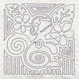 Mola Monkey Quilting Square (Single Run)