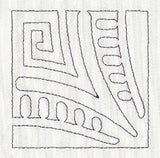 Mola Geometric Quilting Corner (Single Run)