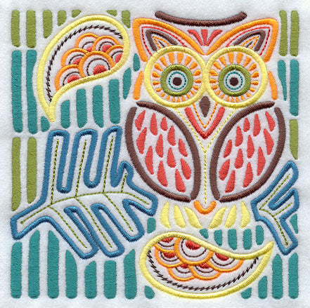 Mola Retro Owl Square