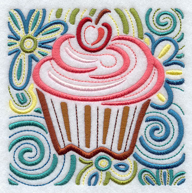 Mola Cupcake Square