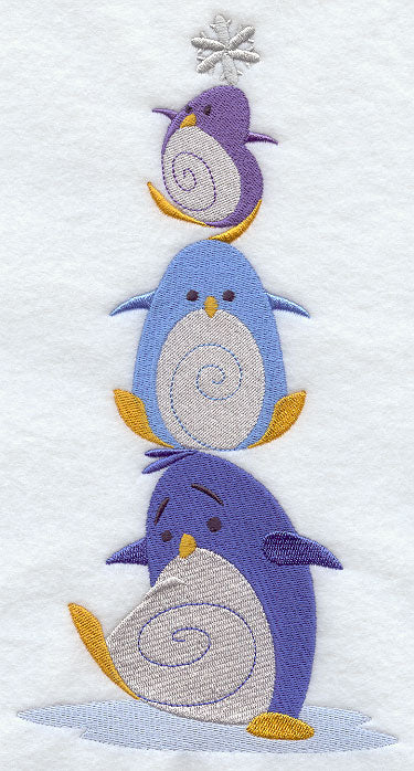 Playful Penguin Stack