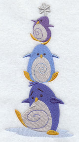 Playful Penguin Stack
