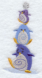 Playful Penguin Stack