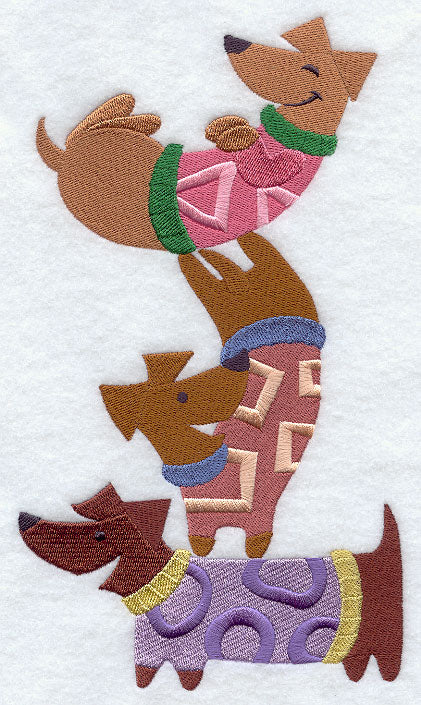 Doggone Dachshund Stack