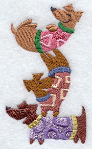 Doggone Dachshund Stack