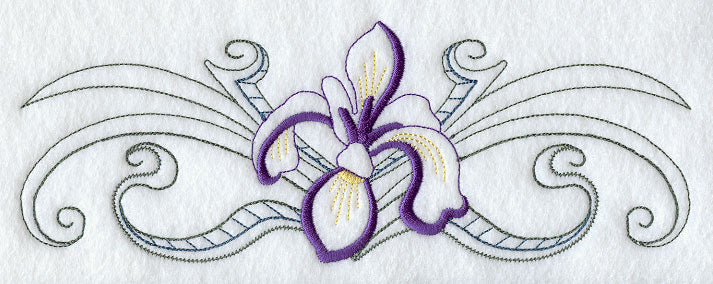 Iris Border (Vintage)